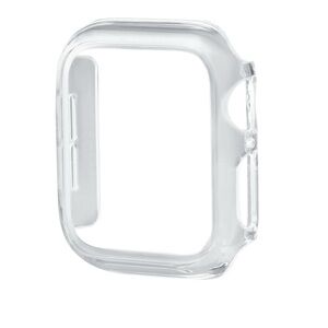 Onn Clear Bumper With Screen Protector For Apple Watch 38 mm